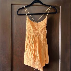 Free people mustard tunic